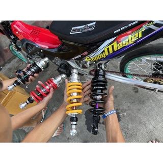 FREE Sticker SHAFER Mono Shock Suspension RAIDER 150 Carb Fi 285mm