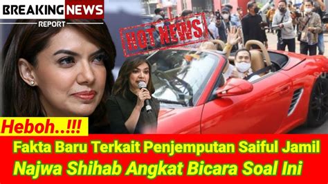 Viral Fakta Baru Terkait Glorifikasi Saiful Jamil Najwa Shihab