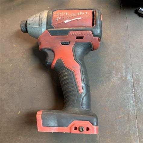 Milwaukee V Hex Brushless Impact Driver Cordless Used