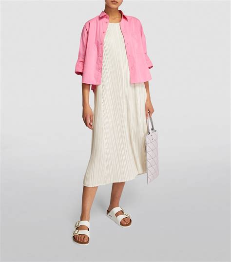 Pleats Please Issey Miyake Pleated Midi Dress Harrods Us