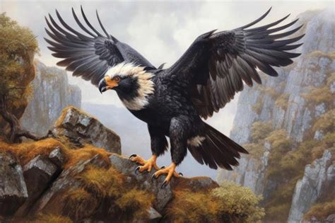 Premium AI Image | argentavis magnificens in the natural environment