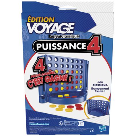 Puissance 4 Voyage Hasbro Gaming King Jouet Jeux De Voyage Hasbro Gaming