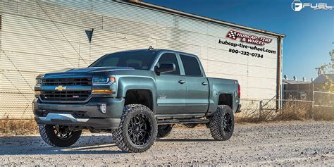 Chevrolet Silverado Fuel Vandal D Gloss Black Milled X