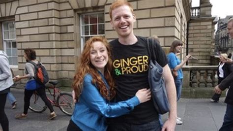 Redheads Stage Ginger Pride March At Edinburgh Fringe Bbc News