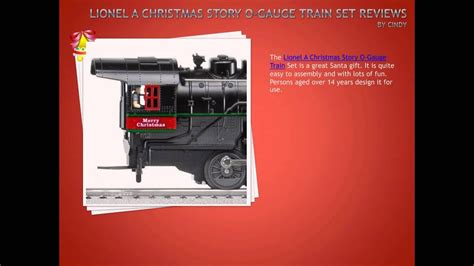 Lionel A Christmas Story O Gauge Train Set Review Youtube