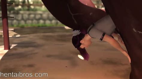 Hentai Girl Stuck In The Hole In Fucked Up