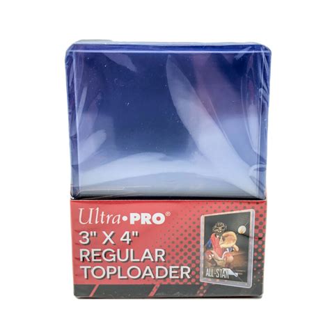 Ultra PRO Toploader 3 X 4 Regular Play Collect