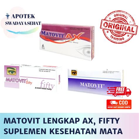 Mata Matovit Ax Strip Tablet Matovit Fifty Complete Variant Matophyte