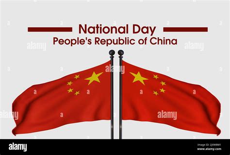 Happy China Day 1st October Peoples Republic Of China National Day