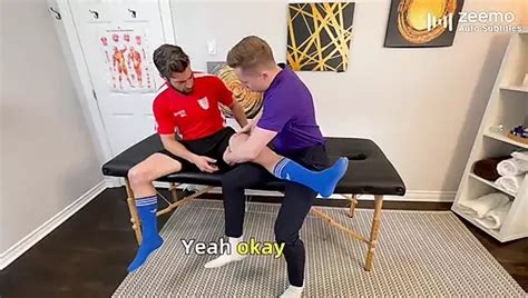 Athletic Bubble Ass Guy Came For Massage Got Fucked By Masseur And Came Hands Free Gay Porn