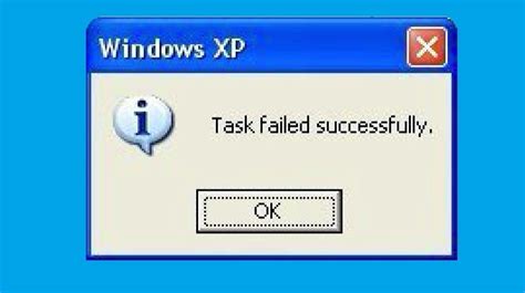 Windows Xp Error Message