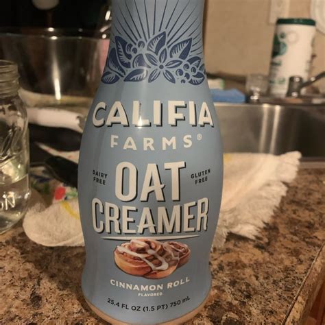 Califia Farms Oat Creamer Cinnamon Roll Review Abillion