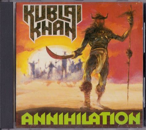 Kublai Khan Annihilation CD Photo Metal Kingdom