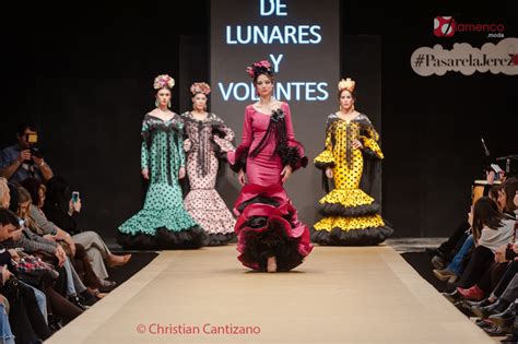 De Lunares y Volantes LÁGRIMAS NEGRAS Pasarela Flamenca Jerez