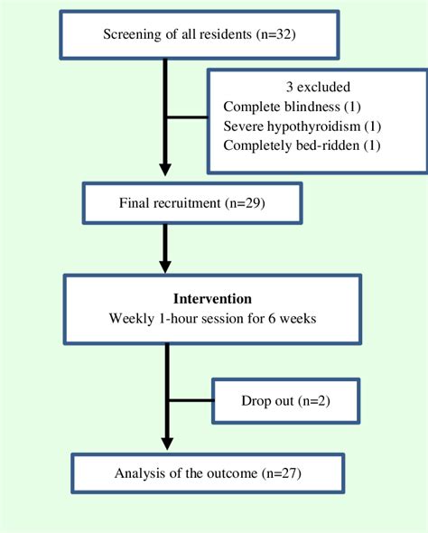 Flow Chart Showing Different Stages Of The Trial Download Scientific