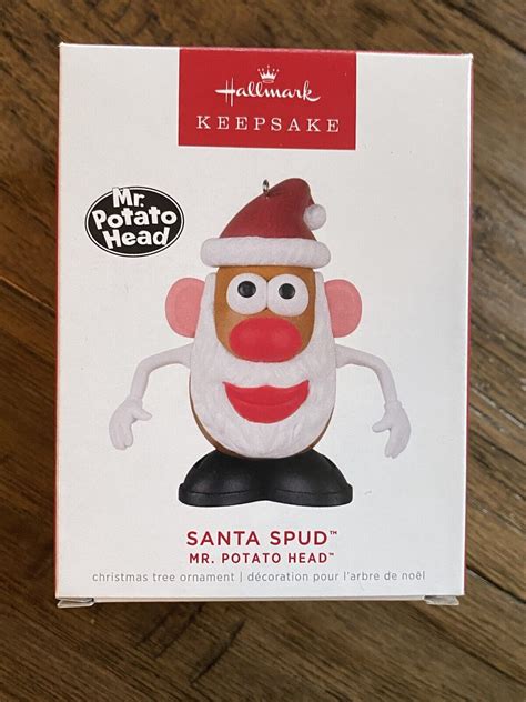 Hallmark 2022 Santa Spud Mr Potato Head Ornament Ebay