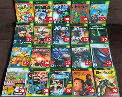 Lote Juegos Xbox Clasico Originales Mercado Libre