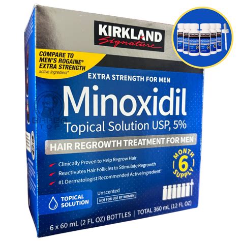 Barba Top Compre Minoxidil Kirkland Original Aqui