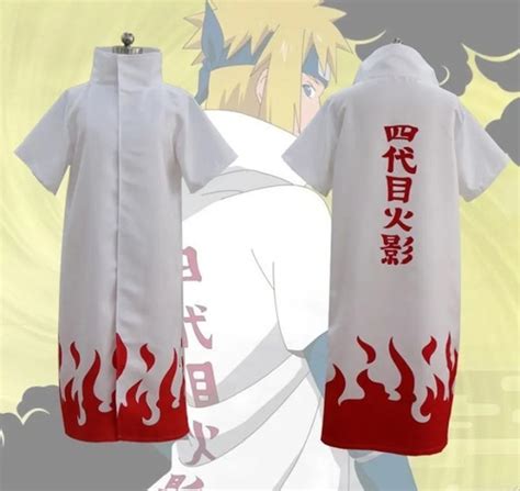 Capa Cosplay Naruto Cuarto Yondaime Hokage Envío gratis