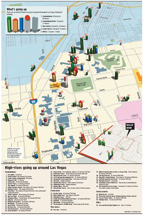 Las Vegas High Rise Condos Las Vegas High Rise Map Las Vegas Condos