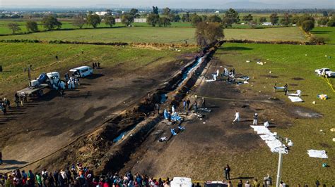 Mexican Pipeline Explosion Kills 71 Leaves Nightmare Of Ash