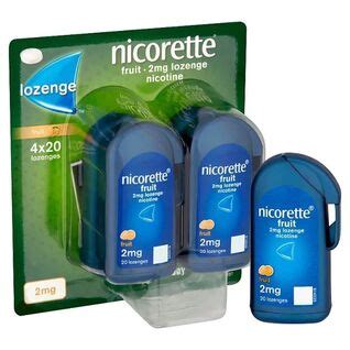 Buy Nicorette Lozenges Online - Pharmica