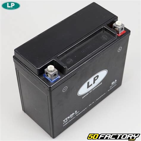 Batterie Landport YTX20 3 SLA 12V 20Ah Acide Sans Entretien Honda VTX