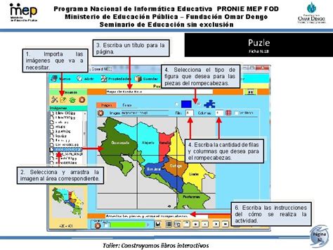 Programa Nacional De Informtica Educativa Pronie Mep Fod