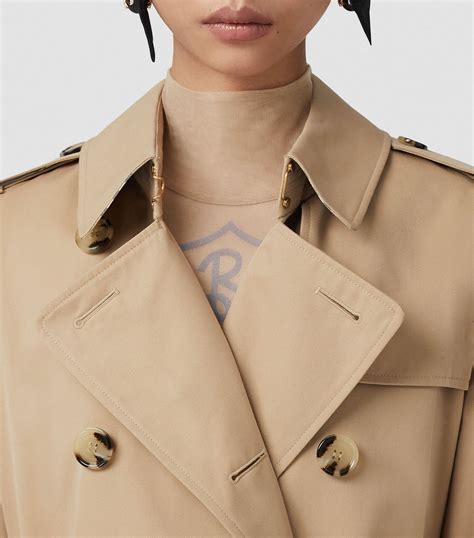 Burberry Neutrals The Mid Length Kensington Heritage Trench Coat Harrods Uk