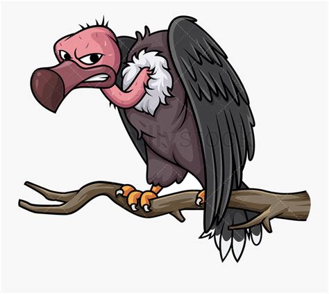 Vulture Creepy Transparent Png Vulture Clipart Free Transparent