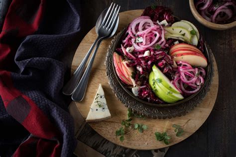 Radicchio Di Chioggia IGP Marinato Con Gorgonzola E Mele Dissapore