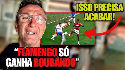 Neto Detona Flamengo Ap S P Nalti Polemico Contra O Bahia Youtube