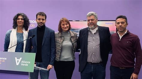 Podemos Y Alianza Verde Presentan Su Candidatura Conjunta En Murcia Orm