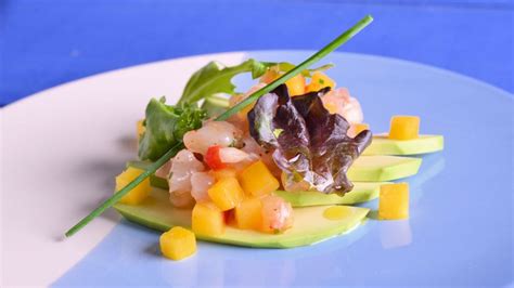 Tartar De Gambas Con Melocot N Y Aguacate Ana Jim Nez Garc A Receta