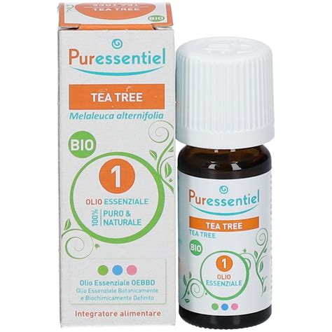 Puressentiel Tea Tree Albero Del Te Bio Olio Essenziale 10 Ml Redcare