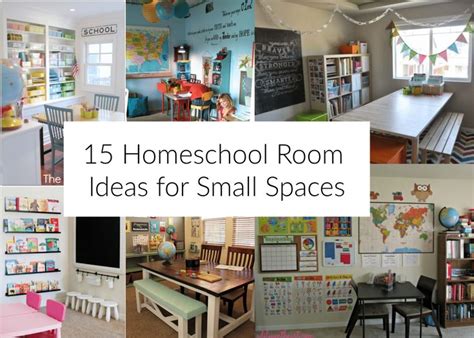 15 Inspiring Homeschool Room Setup Ideas For Small Spaces Homeschool