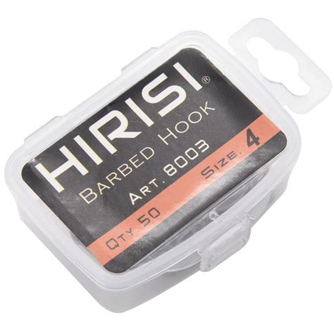 Hirisi Pcs High Carbon Steel Barbed Carp Fishing Hooks Pack Shopee