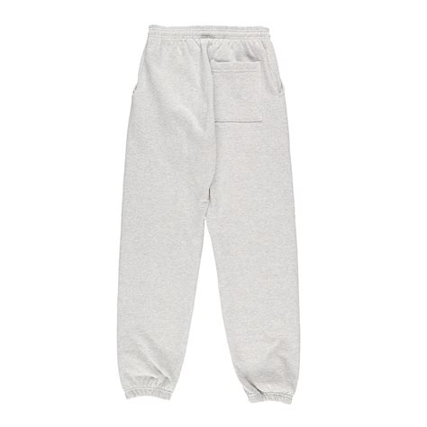 Sporty And Rich Classic Logo Sweatpants Heather Greynavy Stitch Garmentory