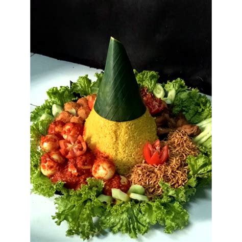 Jual Tumpeng Nasi Kuning Porsi Shopee Indonesia