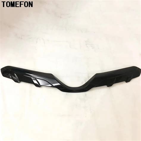 For Toyota C HR CHR 2016 2017 ABS Chrome Carbon Fiber Front Grille