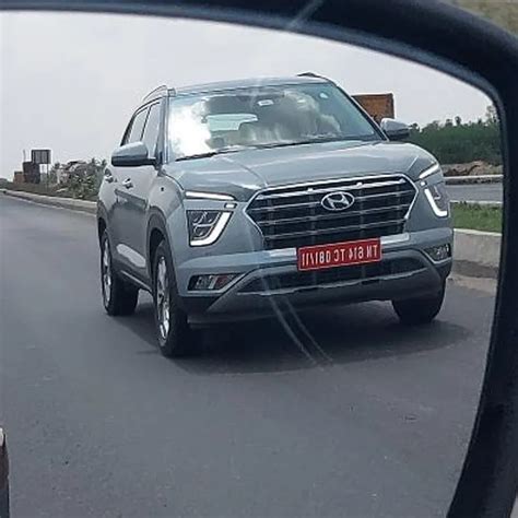 Hyundai Creta EV Spotted Testing Without Camouflage Ahead Of Launch