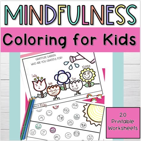 Mindfulness Coloring for Kids | Made By Teachers