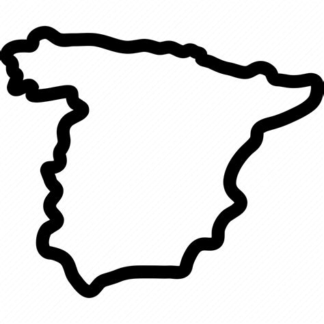 Spain, map, navigation icon - Download on Iconfinder