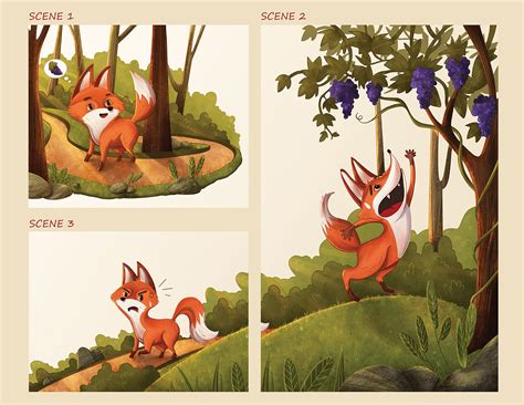 The Fox & the Grapes :: Behance