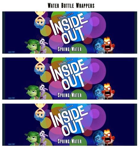 Free Inside Out Printable Party Decoration Pack Insideoutevent Mrs