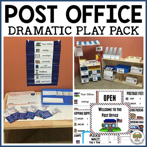 Post Office Dramatic Play Pack