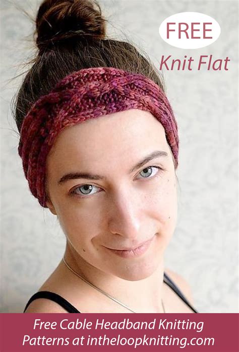 Cable Headband Knitting Patterns In The Loop Knitting