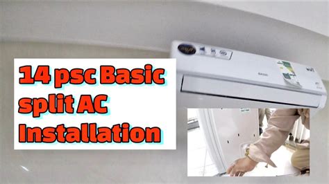 Pcs Basic Split Ac Installation Youtube