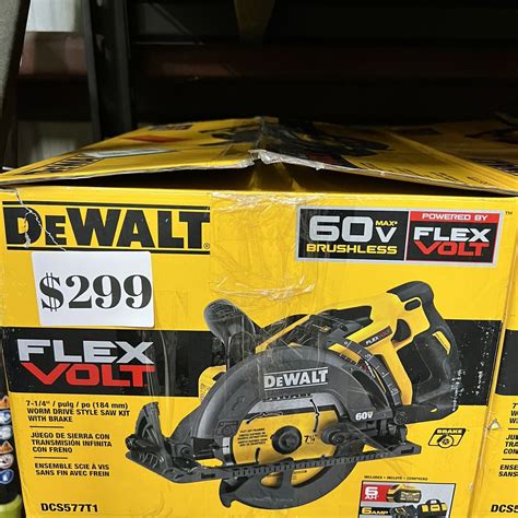 New Dewalt Flexvolt 60 Volt Max Cordless Brushless 7 14 Wormdrive