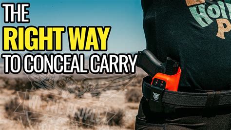 The Best Way To Conceal Carry Youtube